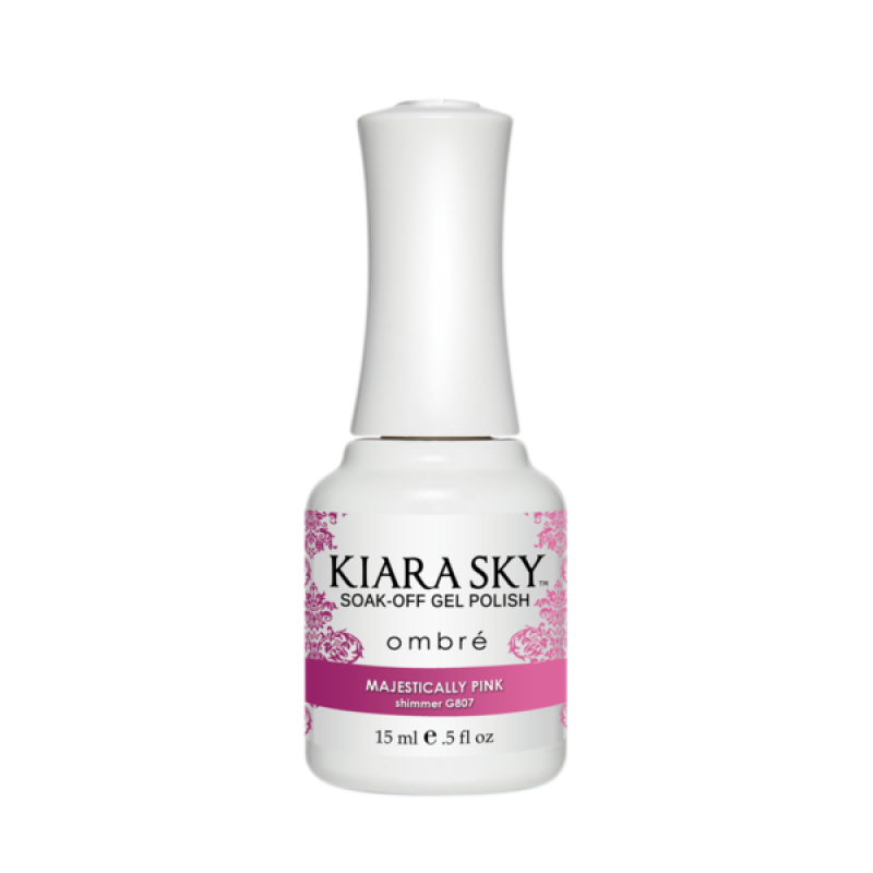 KIARA SKY – GEL POLISH (OMBRE) - G807 MAJESTICALLY PINK